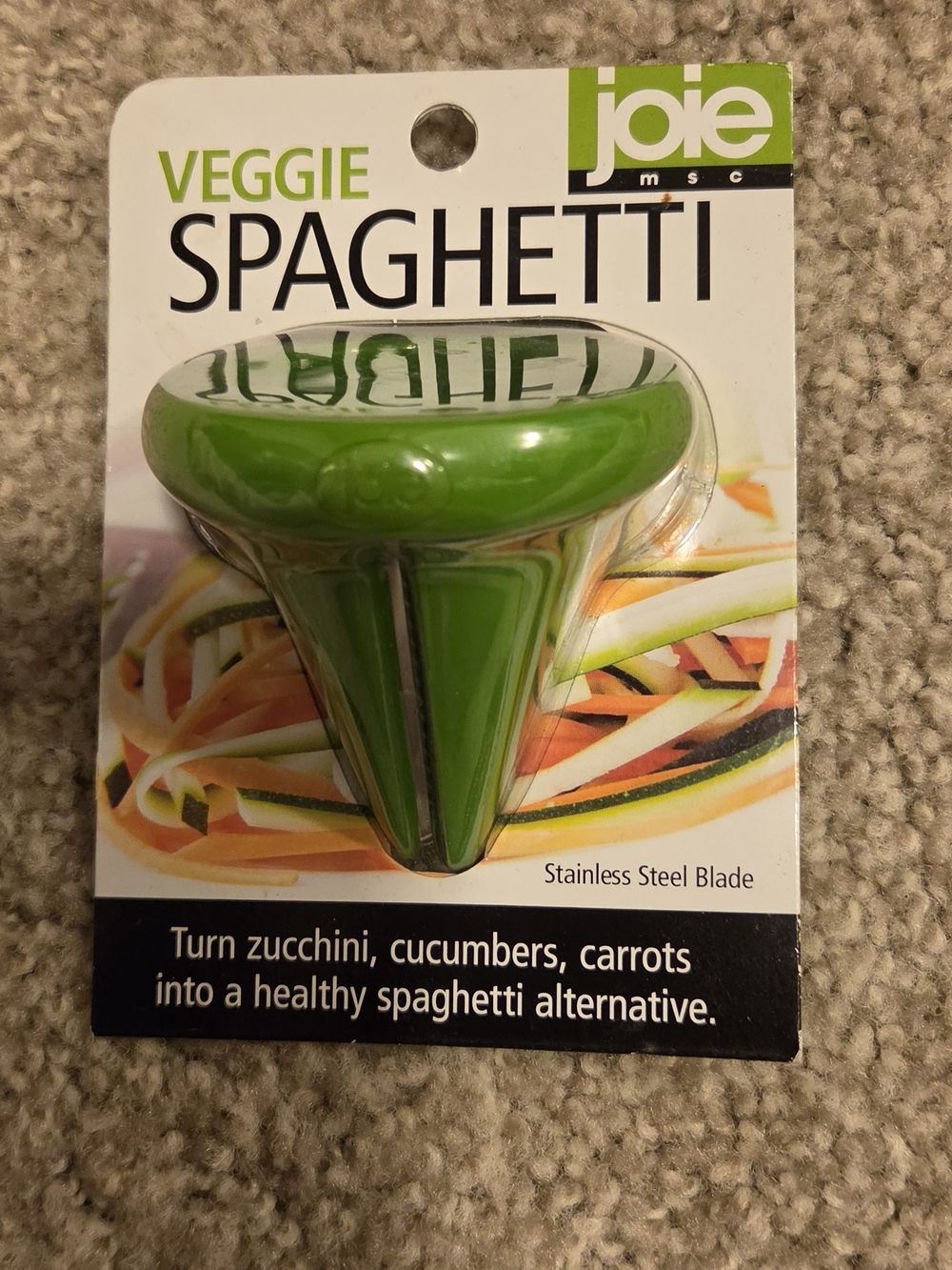 Joie Green Handheld Veggie Spiralizer